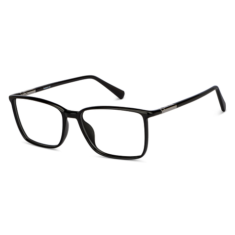 Full Rim Eyeglasses BLACK SQUARE POLYIMIDE 433 1.jpg